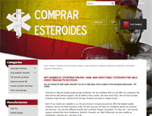 Tablet Screenshot of comprar-esteroides.org